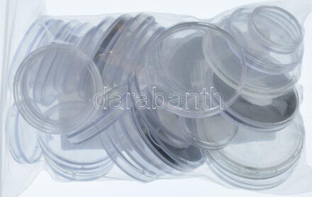 30db érmetartó kapszula klf méretekben, használt, de jó állapotban