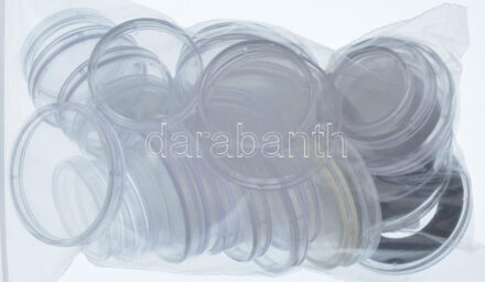 30db érmetartó kapszula klf méretekben, használt, de jó állapotban