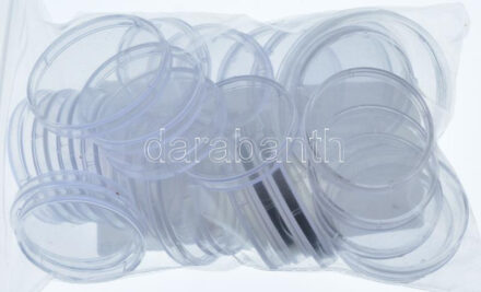 30db érmetartó kapszula klf méretekben, használt, de jó állapotban