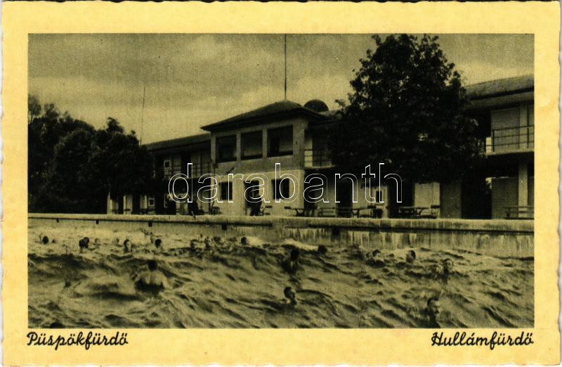 Püspökfürdő, Szentlászlófürdő, Baile 1 Mai (Váradszentmárton, Sanmartin); Hullámfürdő / spa, bathers