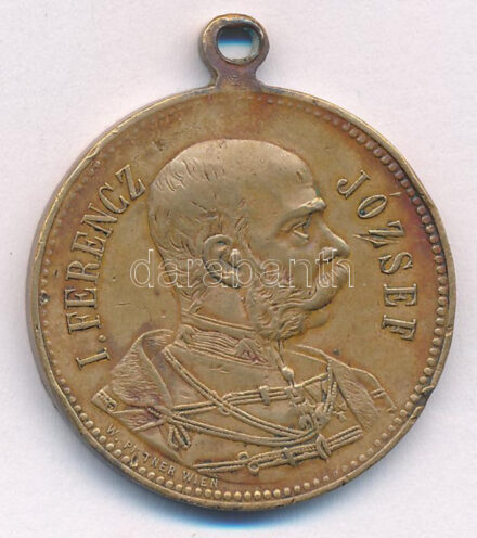 Osztrák-Magyar Monarchia / Csanád vármegye 1912. 'A 1912. SEPTEMBER HAVI CSANÁDMEGYEI KIRÁLYHADGYAKORLATOK EMLÉKÉRE' bronz emlékérem füllel (29mm) T:XF,VF patina, ph, kis ü. Austro-Hungarian Monarchy / Csanád County 1912. 'Military