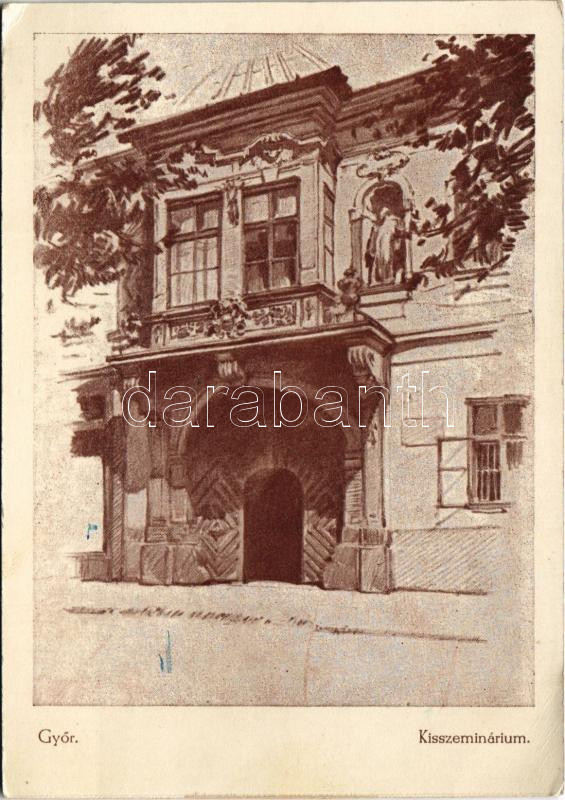 Győr, Kis szeminárium (vágott / cut)