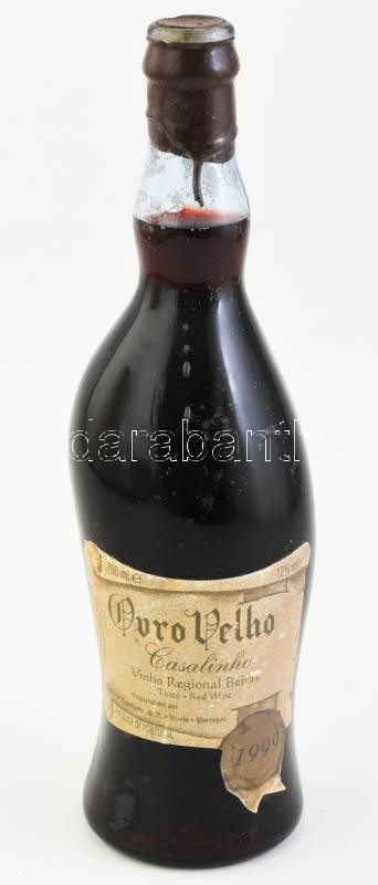 1999 Caves de Casalinho Ouro Velho Tinto 1999, 12%, kopott címkével, 0,75l