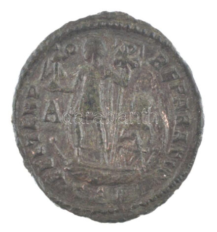 Római Birodalom / Siscia / Constans 348-350. AE2 (4,82g) T:XF Roman Empire / Siscia / Constans 348-350. AE2 'CONSTA-NS PF AVG - A / FEL TEMP-REPARATIO - A - gamma SI[S]' (4,82g) C:XF