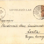 1900 Segesvár, Schässburg, Sighisoara; Fritz Teutsch (EB) + 'HÉJASFALVA P.U.' - Image 2