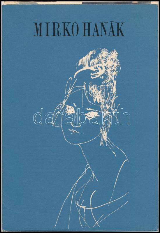 Mirko Hanák (1921-1971) cseh grafikus, festőművész képeiről 8 db színes reprodukció, 21x14 cm méretben, kiadói papírmappában - Image 3