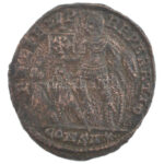 Római Birodalom / Konstantinápoly / II. Constantius 348-351. AE2 (3,74g) T:XF Roman Empire / Constantinople / Constantius II 348-351. AE2 'DN CONSTAN-TIVS PF AVG / FEL TEMP-REPARATIO - CONSA star' (3,74g) C:XF - Image 2