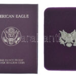 Amerikai Egyesült Államok 1988S 1$ Ag tanúsítvánnyal, dísztokban T:PP USA 1988S 1 Dollar Ag with certificate in display case C:PP Krause KM#273 - Image 3