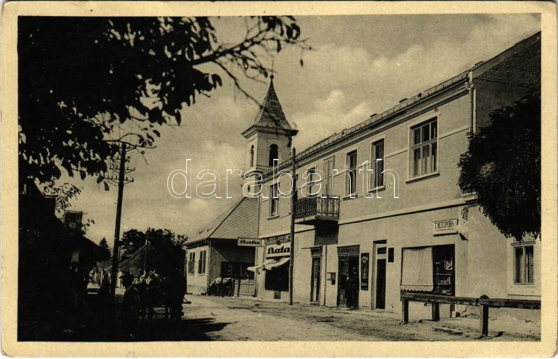 1939 Nagybocskó, Velikij Bicskiv, Velykyy Bychkiv (Máramaros); Bata cipő, üzlet / shops (EK)