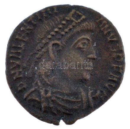 Római Birodalom / Siscia / I. Valentinianus 367-375. AE3 bronz (2,23g) T:AU Roman Empire / Siscia / Valentinian I 367-375. AE3 bronze 'DN VALENTINI-ANVS PF AVG / GLORIA RO-MANORVM - M - star over F - [A] SISC' (2,23g) C:AU