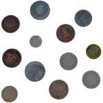Románia 1867-1955. 5b-2000L (12xklf) T:VF,F Romania 1867-1955. 5 Bani - 2000 Lei (12xdiff) C:VF,F
