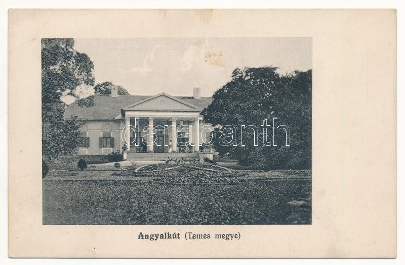 Angyalkút, Kisfalud, Fantanele, Engelsbrunn (Temes); Kövér-Appel-kastély / castle (fl)