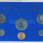 Svédország 1984. 5ö-5K (6xklf) forgalmi szett műanyag tokban T:UNC Sweden 1984. 5 Öre - 5 Kronor (6xdiff) coin set in plastic case C:UNC - Image 2