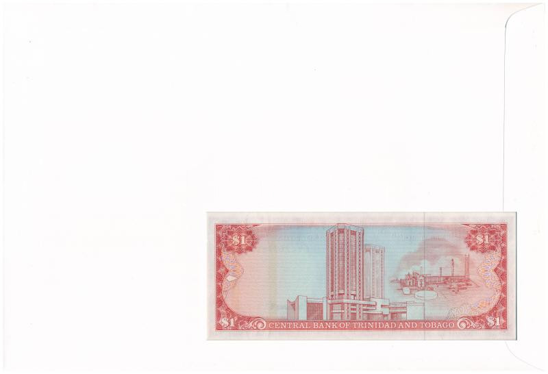 Trinidad és Tobago 1985. 1$ felbélyegzett borítékban, bélyegzéssel T:UNC Trinidad and Tobago 1985. 1 Dollar in envelope with stamp and cancellation C:UNC - Image 2