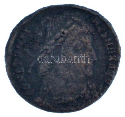 Római Birodalom / Thesszaloniki /I. Constantinus 330-333. AE Follis bronz (2,01g) T:VF Roman Empire / Thessalonica / Constantine I 330-333. AE Follis bronze 'CONSTANTI-NVS MAX AVG / [GLORI-A EXER-C]ITVS - SMTSA' (2,01g) C:VF