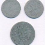 Olaszország 1833M 50c Ag 'II. Viktor Emánuel' + 1863N 50c Ag 'II. Viktor Emánuel' + 1863M 1L Ag 'II. Viktor Emánuel' T:F,VG Italy 1833M 50 Centesimi Ag 'Vittorio Emanuele II' + 1863N 50c Ag 'Centesimi Ag 'Vittorio Emanuele II' + 1863M 1 Lire - Image 2