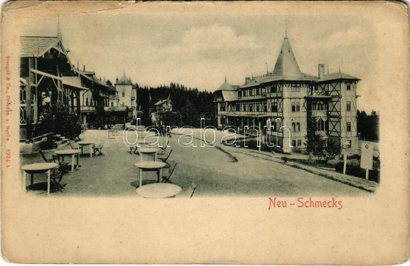 Újtátrafüred, Neu-Schmecks, Novy Smokovec (Magas-Tátra, Vysoké Tatry); (EB)