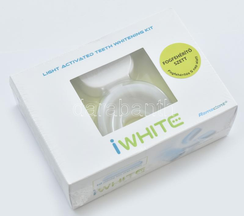 iWhite villogófényes fogfehérítő készülék, eredeti dobozában, bontatlan állapotban