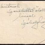 1936 Székelyhidi Ferenc (1885-1954) operaénekes autográf levele - Image 2