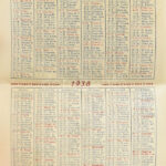 1938 Bosch reklámos zseb notesz naptárral - Image 2