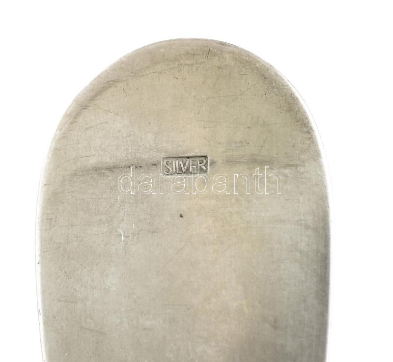 Ezüst (Ag) 5 db kanál, jelzett, h: 19 cm, nettó: 266g - Image 2