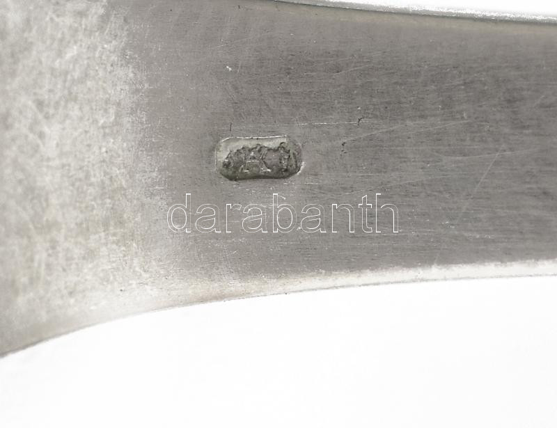 Ezüst (Ag) 5 db kanál, jelzett, h: 19 cm, nettó: 266g - Image 3