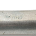 Ezüst (Ag) nyelű 5 db kés, jelzett, h: 21 cm - Image 3