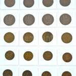 62db-os vegyes forint és fillér érmetétel T:AU-F patina
