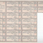 Szarvas 1927. 'Szarvasi Hitelbank Részvénytársaság' részvénye 50P-ről szárazpecséttel, szelvényekkel T:F - Image 2