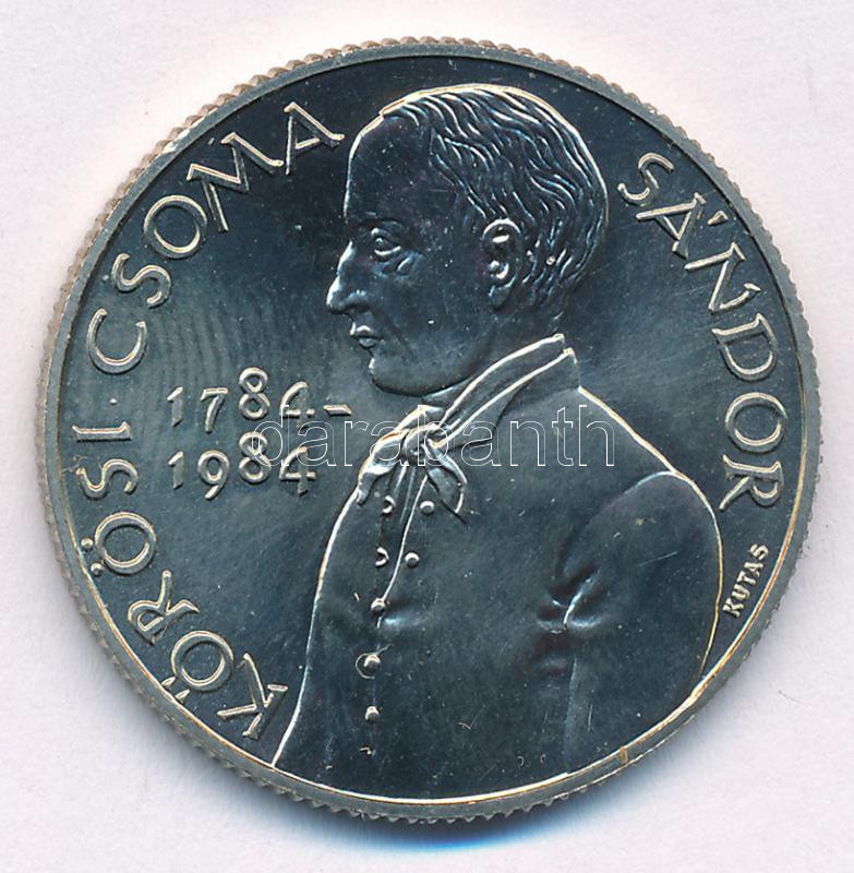 1984. 100Ft alpakka 'Körösi Csoma Sándor' T:BU Adamo EM78