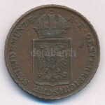 Ausztria 1848A 2kr Cu T:XF patina Austria 1848A 2 Kreuzer Cu C:XF patina Krause KM#2188 - Image 2