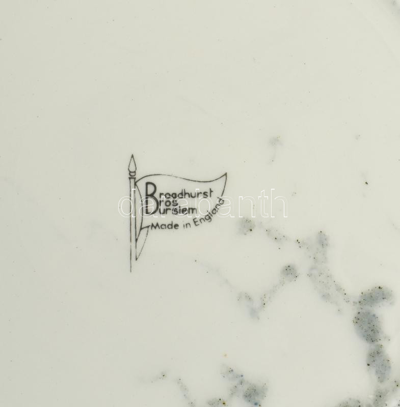 Broadhurst lovas tányér. Martricás, kopással 23 cm - Image 2