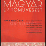 1944 Magyar építőművészet augusztus és októberi száma - Image 2