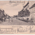 1904 Székelyudvarhely, Odorheiu Secuiesc; Kossuth Lajos utca. Válentsik és Günther kiadása / street view (fl)