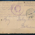 1915 Dobay Gyula hadnagy portréja, elküldött fotólap, 9×13 cm - Image 2