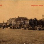 1913 Gyulafehérvár, Alba Iulia; Hunyadi tér, piac. W.L. 3165. / square, market (EB)