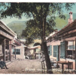 1913 Ada Kaleh, Török bazár. J. Mihalovitzky kiadása / Turkish bazaar, shop (EB)