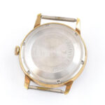 Caravelle mechanikus, fekete számlapos férfi karóra, sérülésekkel, működik, d: 34 mm - Image 2