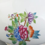 Herendi Viktória mintás váza, jelzett, kopásnyomokkal, m: 26 cm - Image 2