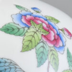 Herendi Viktória mintás váza, jelzett, kopásnyomokkal, m: 26 cm - Image 4