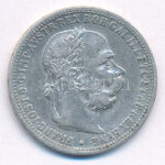 Ausztria 1895. 1K Ag 'Ferenc József' T:2- Austria 1895. 1 Corona Ag 'Franz Joseph' C:VF Krause KM#2804