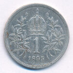 Ausztria 1895. 1K Ag 'Ferenc József' T:2- Austria 1895. 1 Corona Ag 'Franz Joseph' C:VF Krause KM#2804 - Image 2