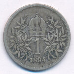 Ausztria 1894. 1K Ag 'Ferenc József' T:F Austria 1894. 1 Corona Ag 'Franz Joseph' C:F Krause KM#2804 - Image 2