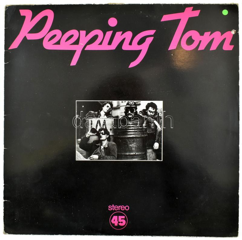 Peeping Tom - Peeping Tom. Vinyl, 12', 45 RPM, EP, Stereo. Zäpfli Records. Svájc, 1980. enyhén karcos a lemez