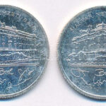 1992. 200Ft Ag 'MNB' (2x) T:AU Adamo F13