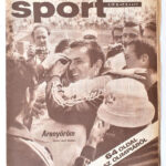 1972.IX.5., Képes Sport müncheni olimpiáról tudósító száma, Aranyérem melléklettel, számos fekete-fehér fotóval, részben felvágatlan példány, 64 p.