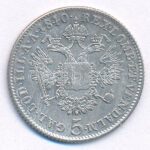Ausztria 1840C 5kr Ag 'I. Ferdinánd' T:2- ütésnyom Austria 1840C 5 Kreuzer Ag 'Ferdinand I' C:VF ding Krause KM#2196 - Image 2