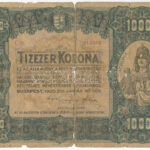 1920. 10.000K 'Orell Füssli Zürich' piros sorozat- és sorszámmal T:IV Adamo K41