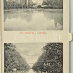 1910 Buziásfürdő, Baile Buzias; 6-részes kihajtható leporellólap / 6-tiled folding leporellocard, spa - Image 4