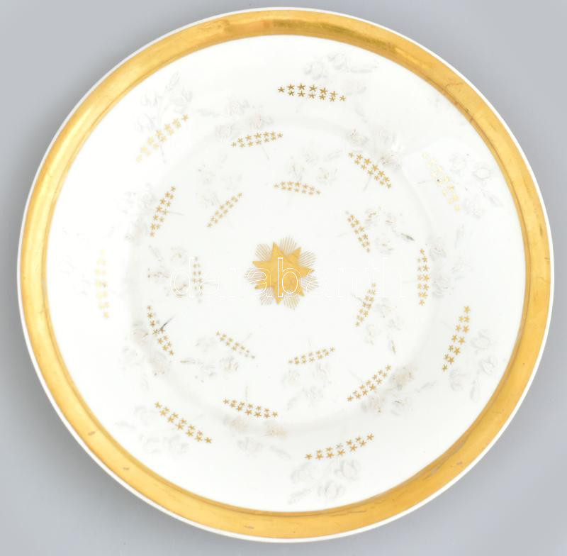 Cseh Alt Wien porcelán csésze. aranyozott, jelzett kis kopással - Image 2